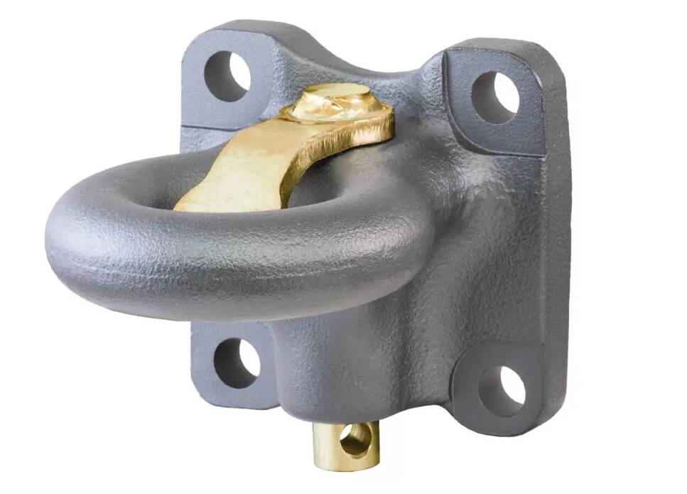 Curt SecureLatch Flush-Mount Lunette Ring, 60,000lb, 2-1/2" ID • 48661