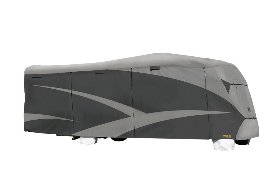 ADCO SFS AquaShed Designer Class C Motorhome Cover (Gray, Up to 26') • 52843