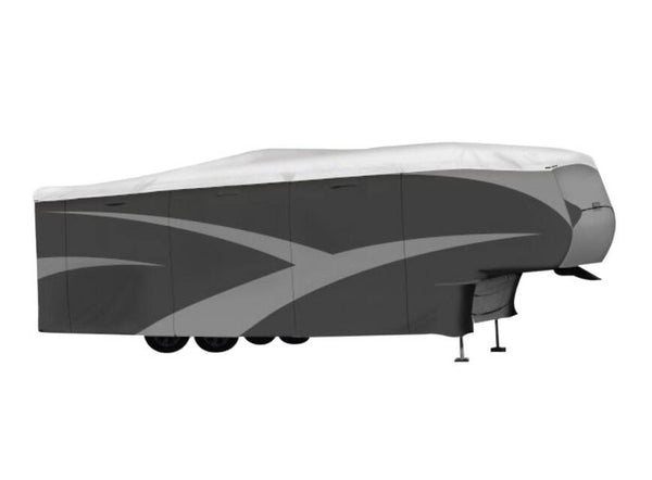 ADCO Designer Series 5th Wheel Trailer Cover (Gray with White Roof, Up to 37') • 36856