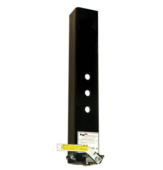 PopUp 4" Square Heavy Duty Self-Latching 24,000 LB Gooseneck Coupler • GN3