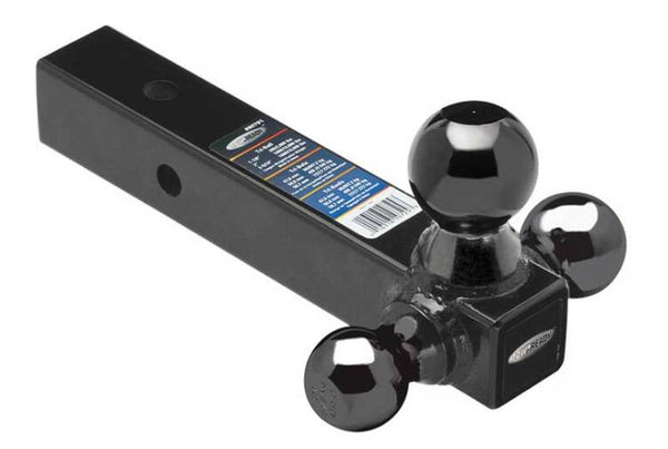 Draw-Tite Tri-Ball Trailer Hitch Ball Mount, 16,000 lbs. Capacity, Fits 2 in. Receiver • 80791