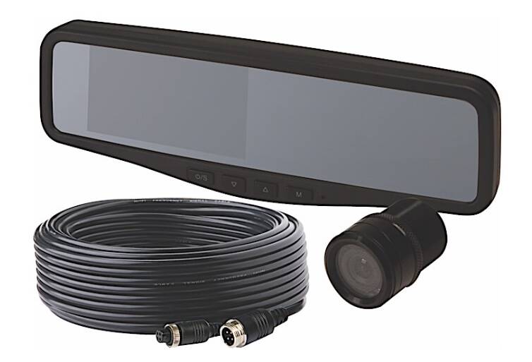 Ecco 4.3" LCD Color Mirror System • EC4200-K