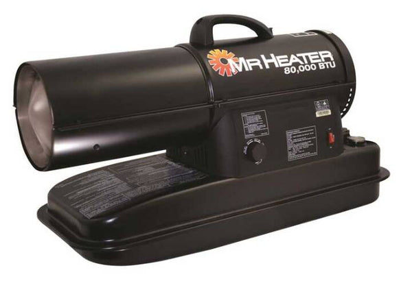 Mr. Heater 80,000 BTU Forced Air Kerosene/Diesel Heater • F210180