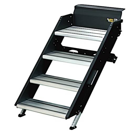 Lippert 26" Premium Quad Solid Step (Fits 25"-28.9") • 791574