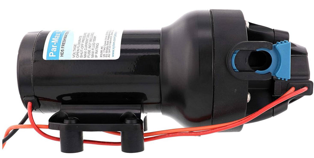 Jabsco ParMax HD5 - 12V 5GPM 60PSI Heavy Duty Freshwater Delivery Pump • P501J-118S-3A