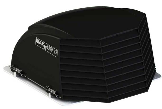 Maxxair Maxx II RV Roof Vent Cover, Black • 00-933082