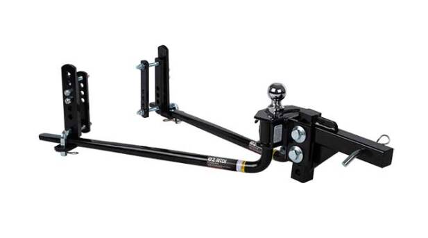 Fastway e2 Round Bar Weight Distribution Hitch with Built-In Sway Control - 6,000 lb. Weight Rating • 94-00-0600