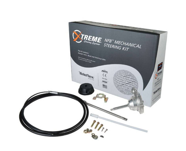SeaStar XTreme NFB Rotary Steering Kit with 20' Single Steering Cable • SSX17620