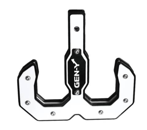Gen-Y Hitch Hulk 2.0 16k Tow Hook 2" Shank Black/white • GH-0069-W
