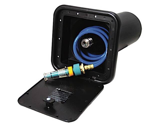 Valterra RV Spray Away Exterior Wash Station Black • PF147008