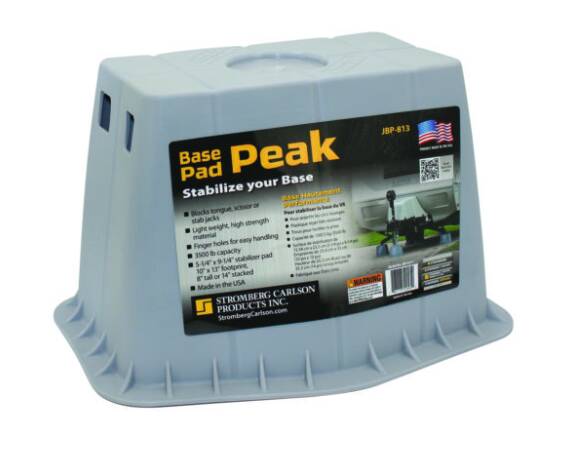 Stromberg Carlson Base Pad Peak for Scissor or Stab Jacks, 1 Pack • JBP-813.1
