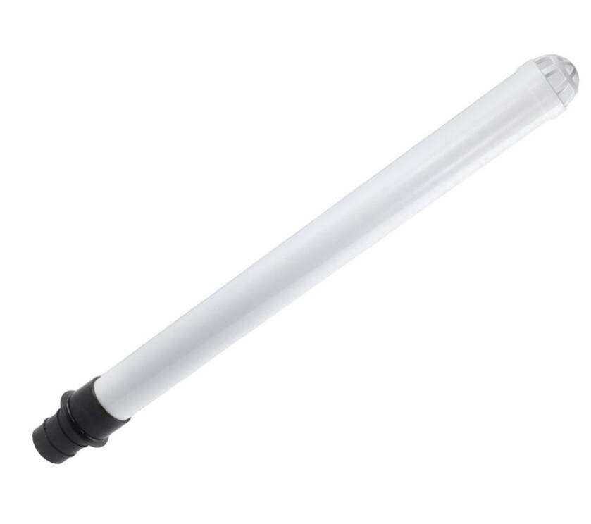 T-H Marine 18" L x 1-1/2" D Straight Push In Live Well Overflow Drain Tube with Screen • ODT-2-DP