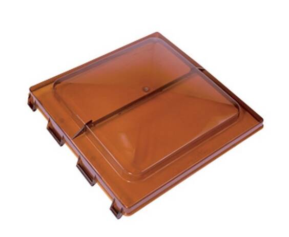 Heng's Jensen Roof Vent Lid without Pin Hinge, Smoke • J7291SM-CR
