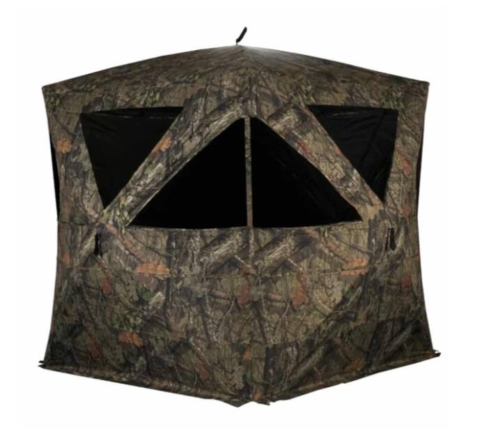 Rhino Blinds Rhino-500 5-Hub Ground Blind – Realtree Edge • R500-RTE