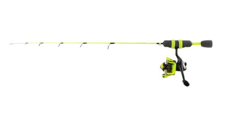 Clam Voltage Ice Fishing Rod/Reel Combo – 26” Ultra-Light • 115505