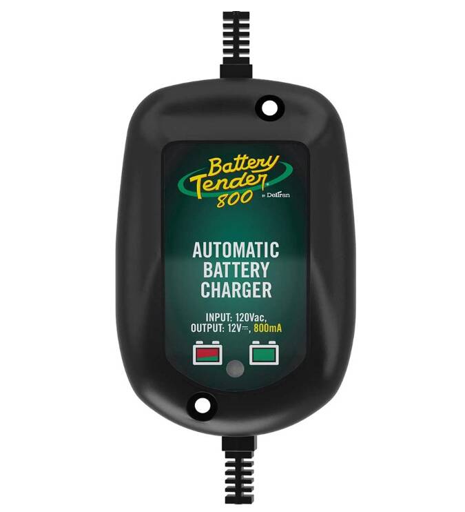 Battery Tender 12V, 800mA Weather Resistant Battery Charger • 022-0150-DL-WH