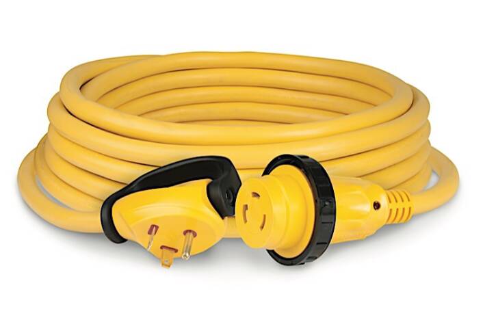 ParkPower 30 Amp Powercord Plus 50’ With RV Male End • 50SPP.RV