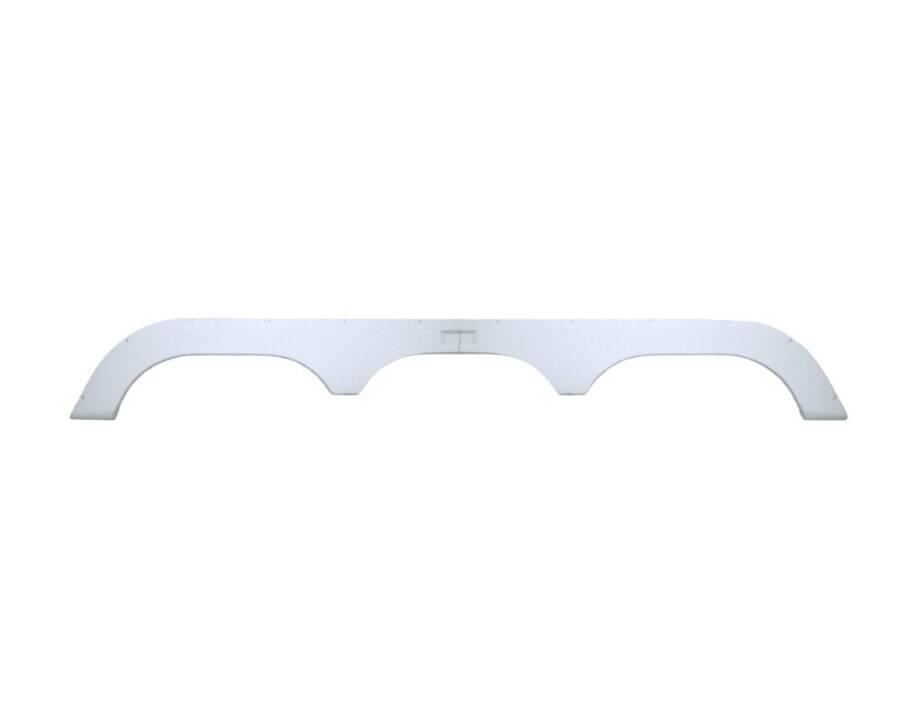 Icon Polar White Triple Axle Fender Skirt for Fleetwood Gearbox Model • 01900