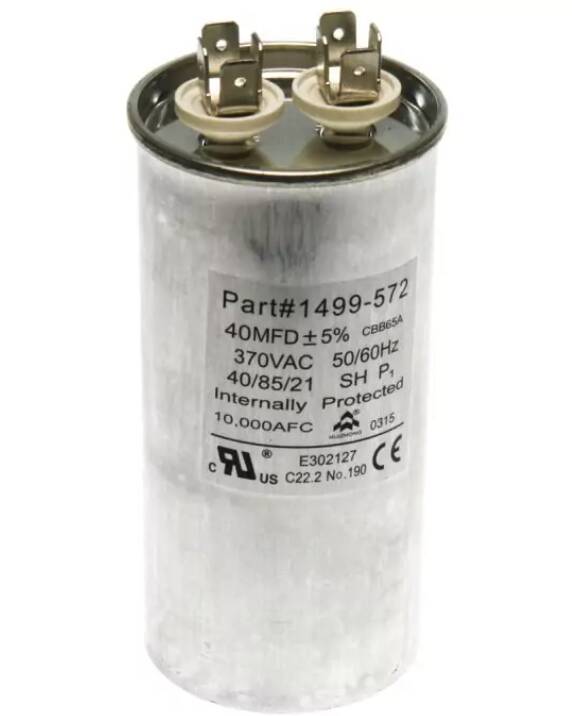 Coleman-Mach Air Conditioner Run Capacitor - 40 MFD • 1499-5721