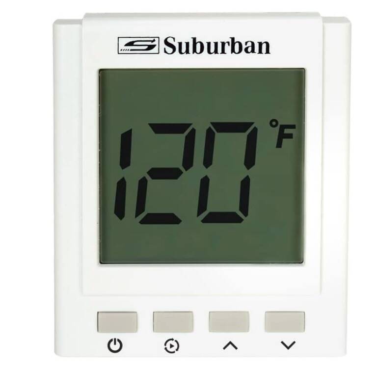 Suburban On-Demand Tankless Water Heater Digital Control Center - White • 162291