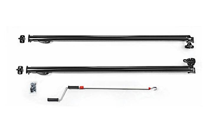 Carefree Pioneer 5.7'-6.7'W Black Manual Patio Awning Arm • 971601