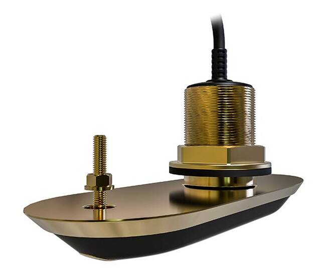 Raymarine RealVision 3D RV-220 Bronze External Thru-hull Mount Port Transducer with 33' Cable • A80468