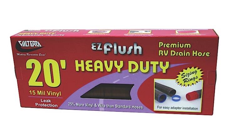 Valterra EZ Flush Sewer Drain Hose - 20 Ft • D04-0040