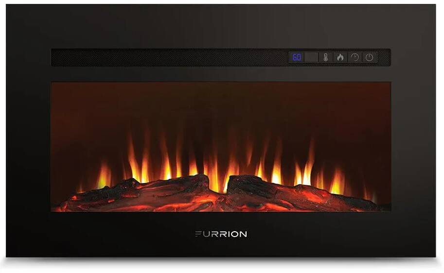 Furrion Built-In Electric RV Fireplace - Wood Platform, 30" • 2021123775