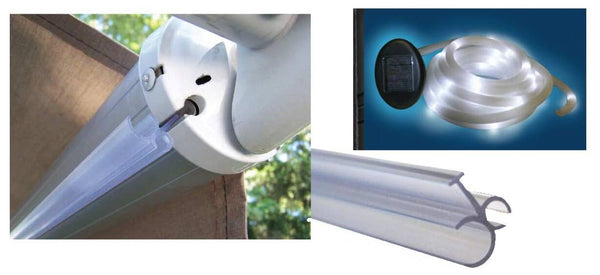 Valterra Solar Powered Rope Light W/Tracks, 18' • A30-0900