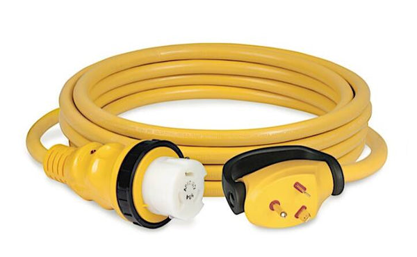ParkPower 25' Extension Power Cord (50A Locking Male x 30A Straight Female) • 124ARV-25