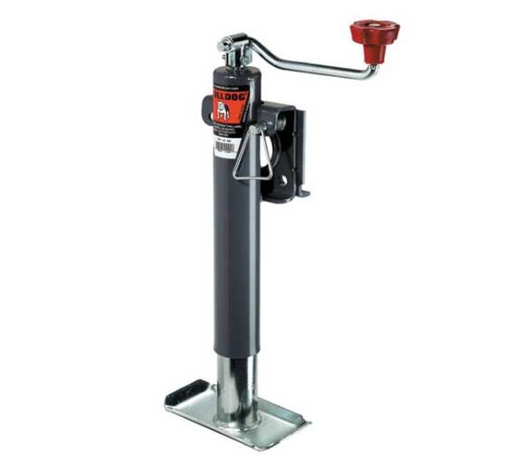Bulldog Round Topwind Trailer Jack - 2,000 lbs • 151401