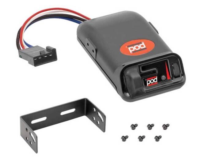 Tekonsha POD Trailer Brake Controller, Timed, 1 to 2 Axles • 80500