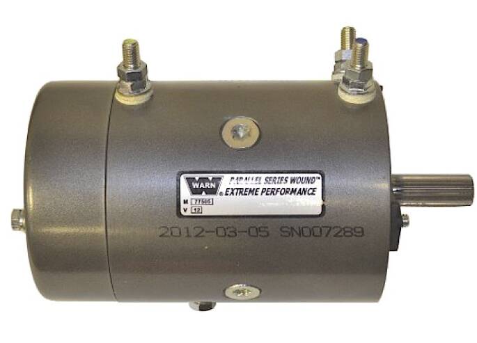 Warn 12V Winch Motor for M12000 and M15000 • 74756