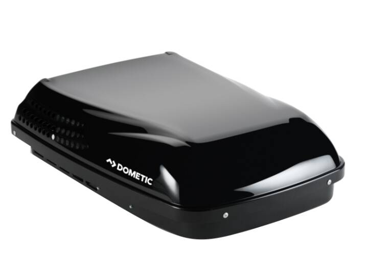 Dometic Penguin II High Capacity Low Profile RV Rooftop Air Conditioner with Control Box - Black • 641816CXX1J0
