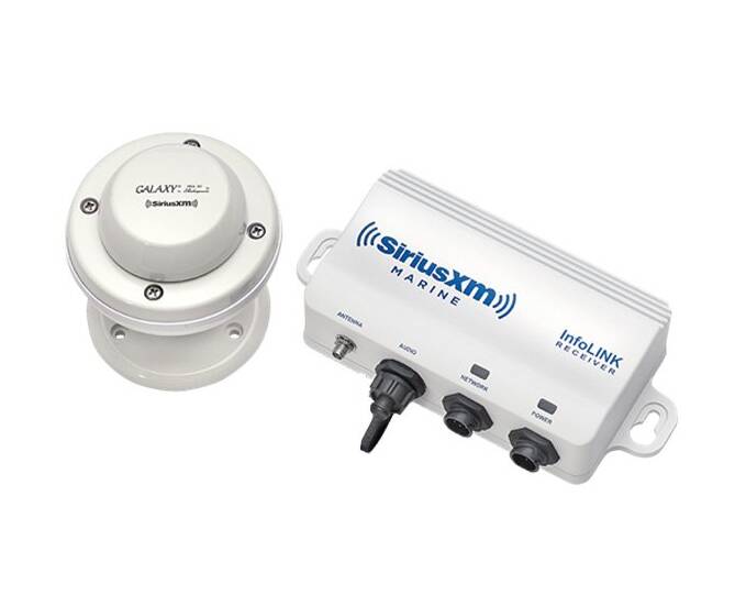 Furuno SiriusXM Satellite Weather Receiver with SRA50 Antenna • BBWX4