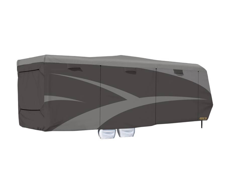 ADCO SFS AquaShed Designer Toy Hauler Trailer Cover (Gray, Up to 24') • 52272
