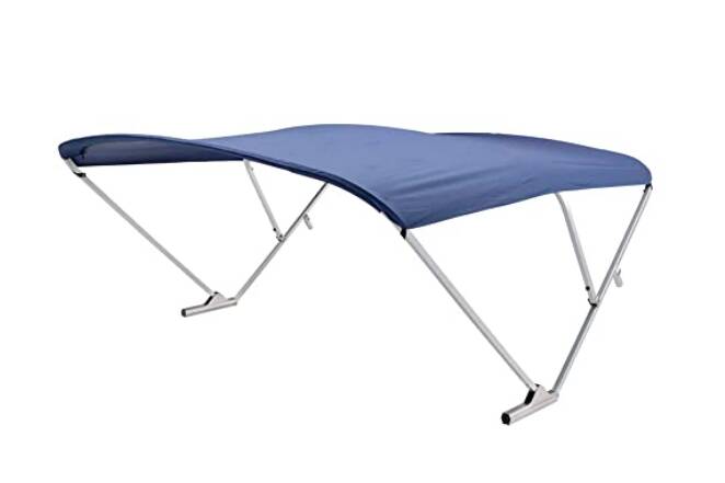 SureShade Power Bimini – Navy Canvas / Clear Anodized Frame • 2020000301