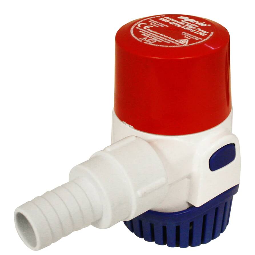 Rule 500 GPH Electronic Sensing Bilge Pump - 12V • 25SA