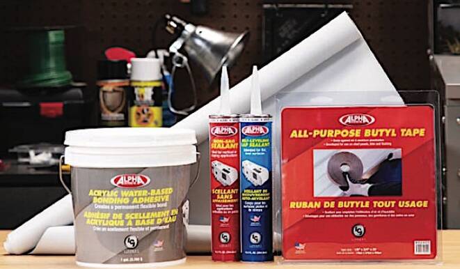 Alpha Systems SuperFlex RV Roof Kit, White, 26' and Above • 862422