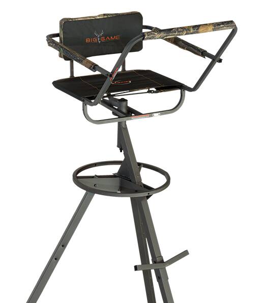 Big Game Pursuit Tripod 12' Deer Stand, 360 Degree • BGM-CR8101