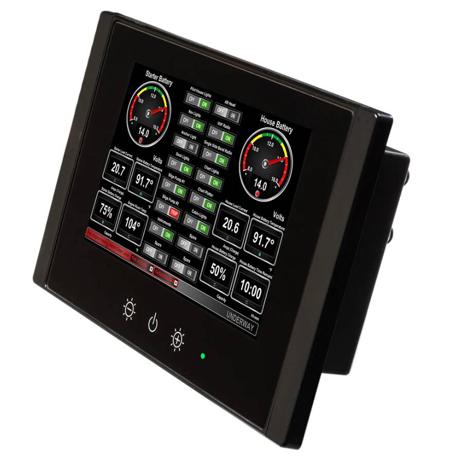 Maretron 8" Vessel Monitoring & Control Touchscreen • TSM810C-01