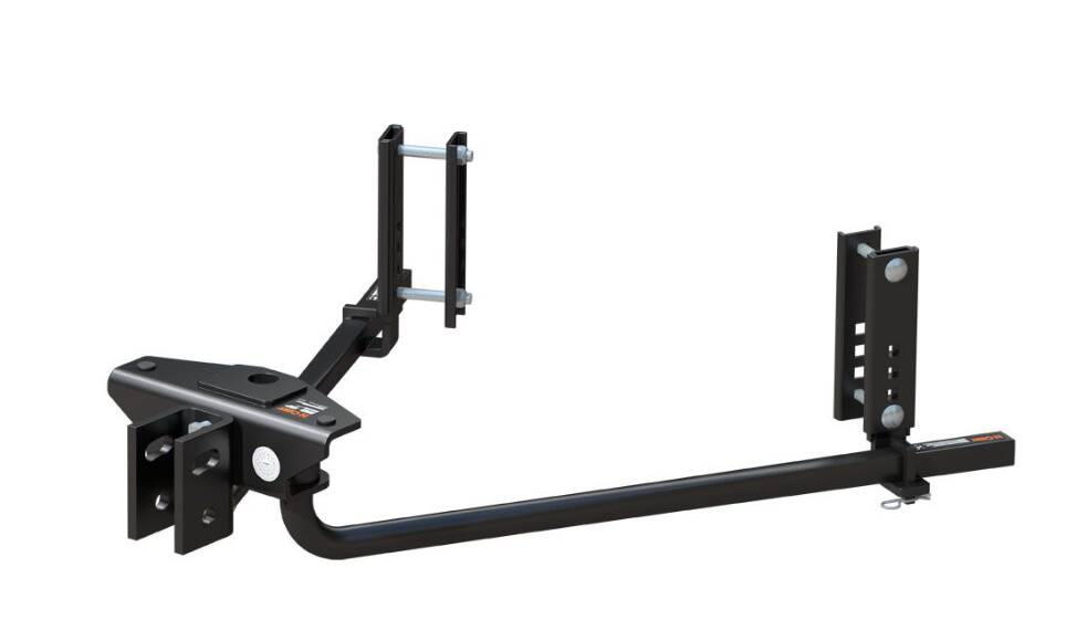 Curt Trutrack 2P Weight Distribution Hitch With 2x Sway Control, 8-10k (No Shank) • 17600