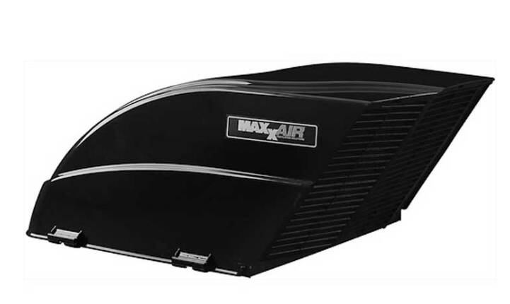 Maxxair Fanmate RV Roof Vent Cover - Black • 00-955002