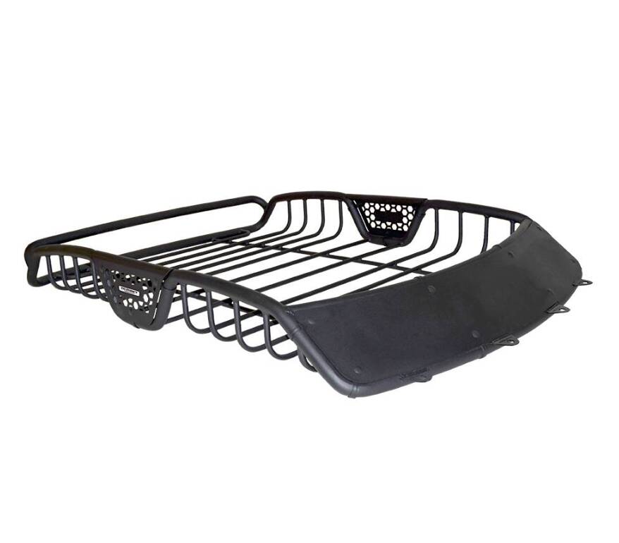 Go Rhino SR10 Tubular Steel Roof Rack with Black Fairings - 48" Long • 59015T
