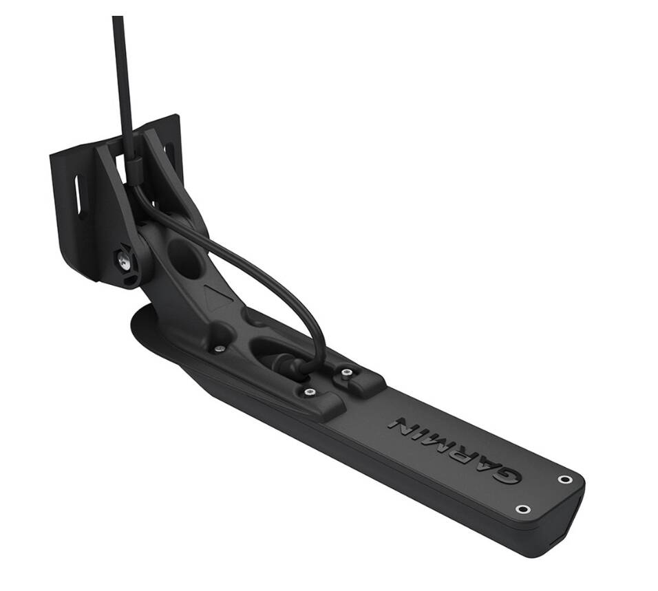 Garmin GT34UHD-TM 12-Pin Plastic Transom Mount Transducer with 20' Cable • 010-12776-00
