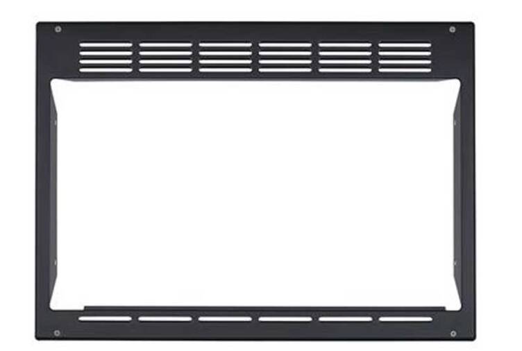 GE Appliances 0.9 Cu. Ft. Microwave Trim Kit - Black • JX1095STBB