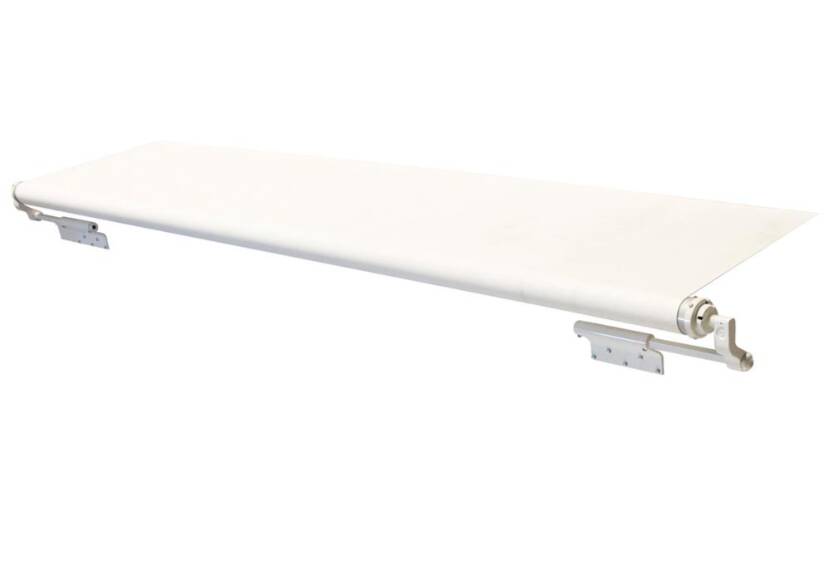 Lippert Solera 5000 Series Slide Topper Awning, White - 11'6" (11'1" Fabric) • V000163295