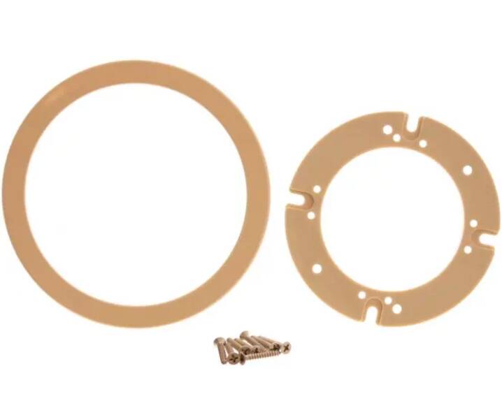 Dometic Universal RV Toilet Mounting Flange Kit, Bone • 385310140