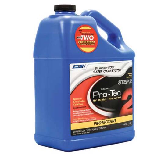 Camco Pro-Tec RV Rubber Roof Protectant - 1 Gallon • 41448