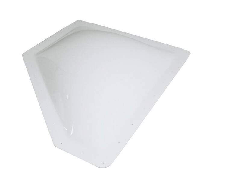 Icon Neo Angle RV Skylight 28.5" x 21.5" x 15" x 22" - White • 12372